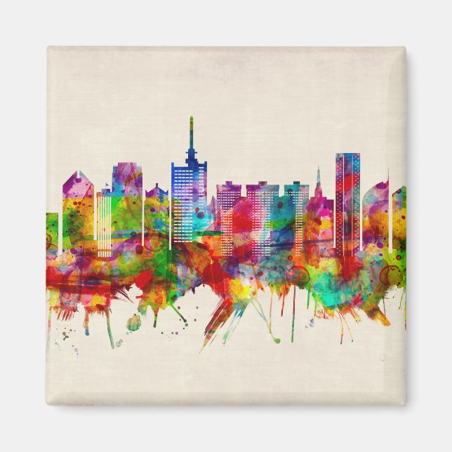 Imã Lagos Nigéria Skyline (Frente)