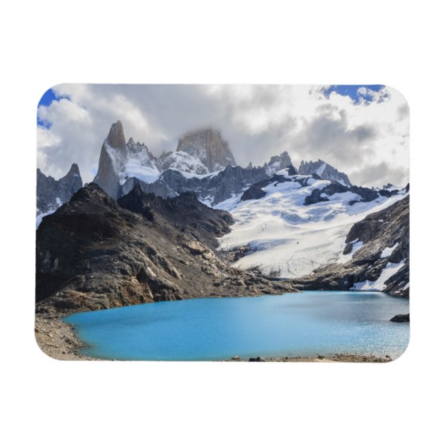 Ímã Laguna De Los Tres, Parque Nacional Los Glaciares (Horizontal)