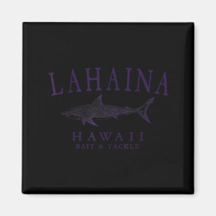 Imã Lahaina havaí tubarão vintage arte ameixa pesca