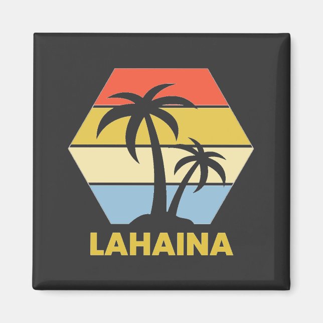 Imã LAHAINA T-Shirt (Frente)