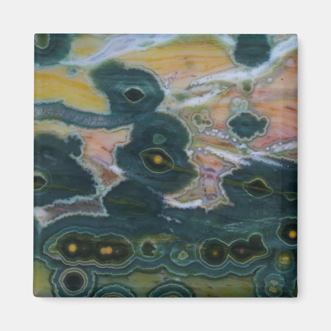 Imã Laje de Ocean Jasper (Frente)