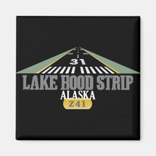 Imã Lake Hood Strip Alaska - pista de aeroportos