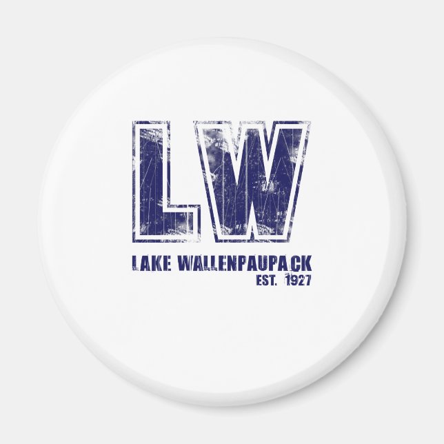 Imã Lake Wallenpaupack est 1927 (Frente)