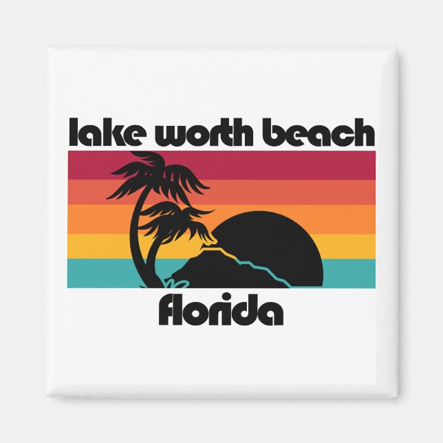 Imã Lake Worth Beach Florida (Frente)