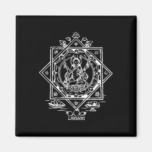 Imã Lakshmi Deusa da Riqueza Indiana Hinduísmo Yantra