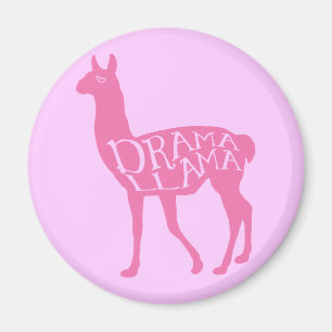 Imã Lama cor-de-rosa do drama