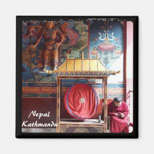 Imã Lama, Gong & Phone - Katmandu, Nepal