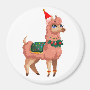 Imã lama no Magnet de Natal