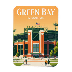 Ímã Lambeau Field EUA