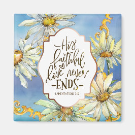 Imã Lamentações 3:22 Seu Amor Fiel Nunca Termina