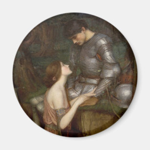 Imã Lamia e o Soldado por John William Waterhouse