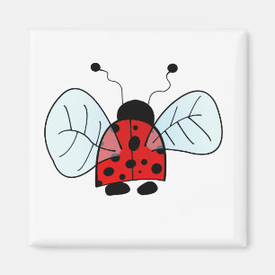 Imã Lâmpada de Mesa Ladybug