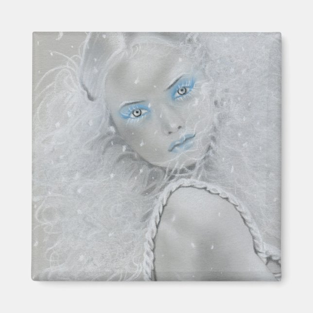 Imã Lâmpada de Neve (Frente)