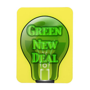 Ímã Lâmpada de Nova Negociação Verde