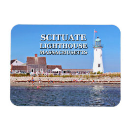 Ímã Lâmpada De Scituado, Massachusetts Magnet