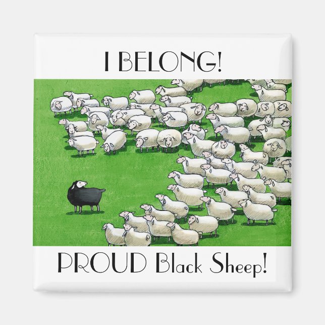 Imã Lâmpada Longa Perdida: Orgulho do Íman Negro (Frente)