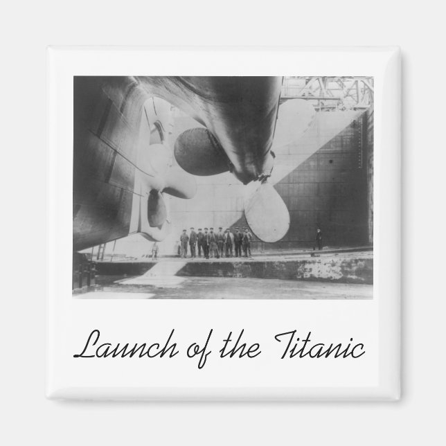 Imã Lançamento do ímã Titanic (Frente)
