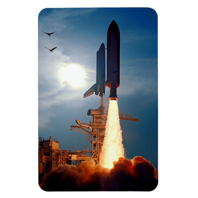 Ímã Lançamento do Ônibus Espacial da NASA Discovery ST (Vertical)