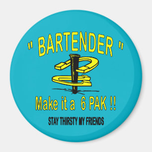 Imã Lançamento em ferradura 3" ímã redondo