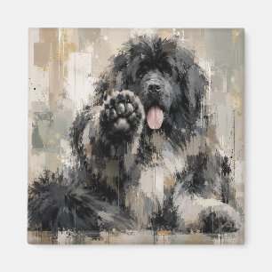 Imã Landseer Abstrato