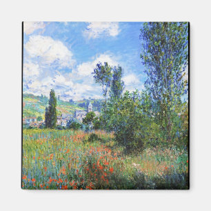 Imã Lane in Poppy Fields Santo-Martin Claude Monet