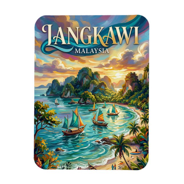 Ímã Langkawi Malásia (Vertical)