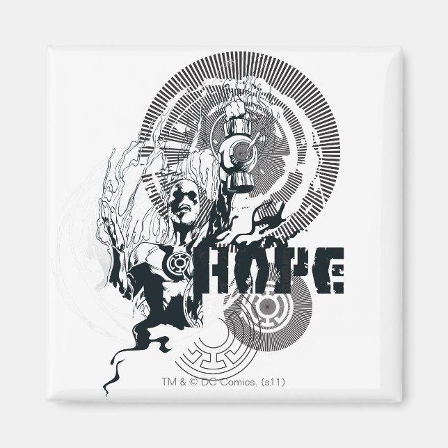 Imã Lanterna Azul Gráfico 4 (Frente)