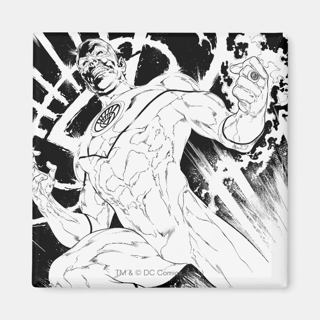 Imã Lanterna Branca (Frente)