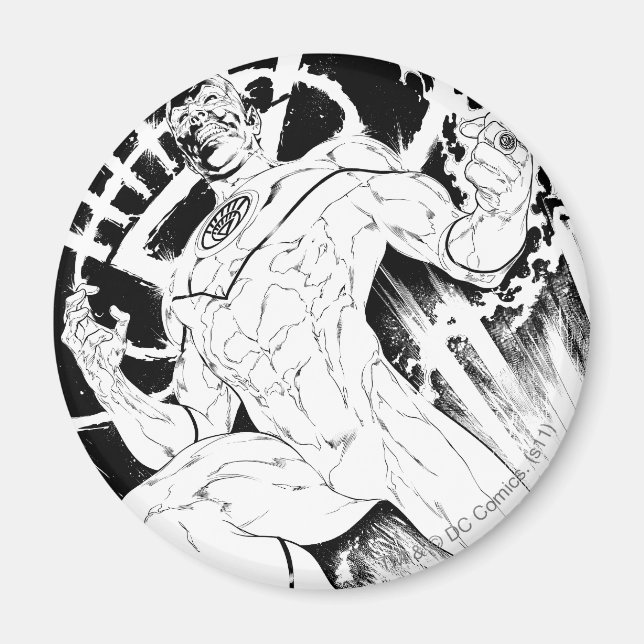 Imã Lanterna Branca (Frente)