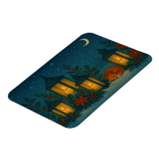 Ímã Lanterna Fox Garden