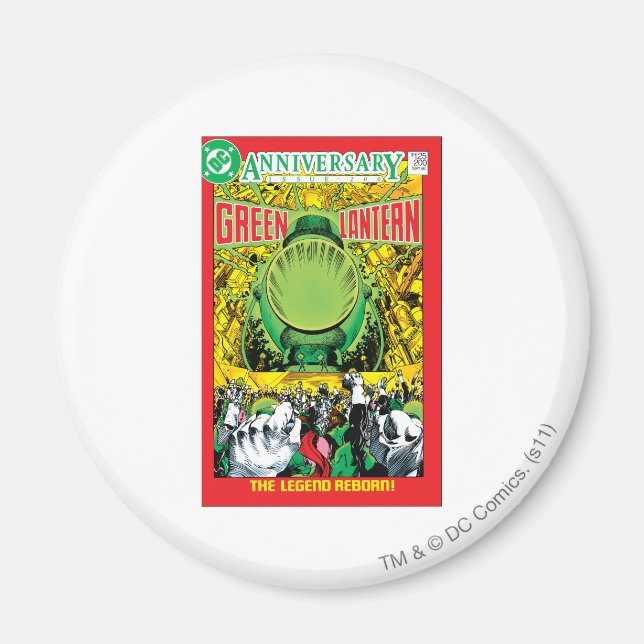 Imã Lanterna Verde - A Lenda Renascida (Frente)