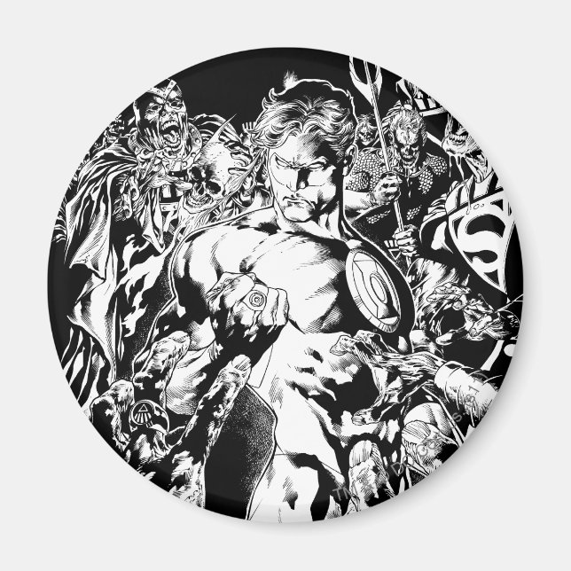 Imã Lanterna Verde Cercada (Frente)