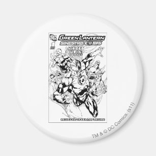 Imã Lanterna Verde - Cobrir Arquivos Secretos e Origen