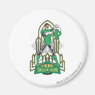 Imã Lanterna Verde com Letras