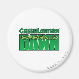 Imã Lanterna Verde - Logotipo do Emerald Dawn