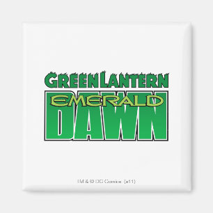 Imã Lanterna Verde - Logotipo do Emerald Dawn