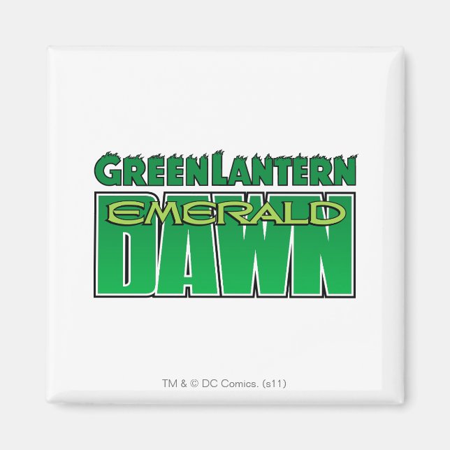Imã Lanterna Verde - Logotipo do Emerald Dawn (Frente)