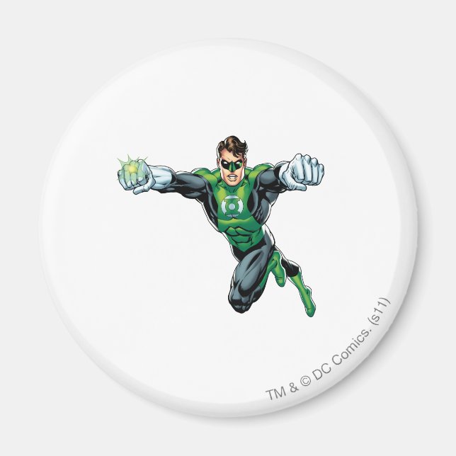 Imã Lanterna Verde - Quadrinhos, Olhando para a frente (Frente)