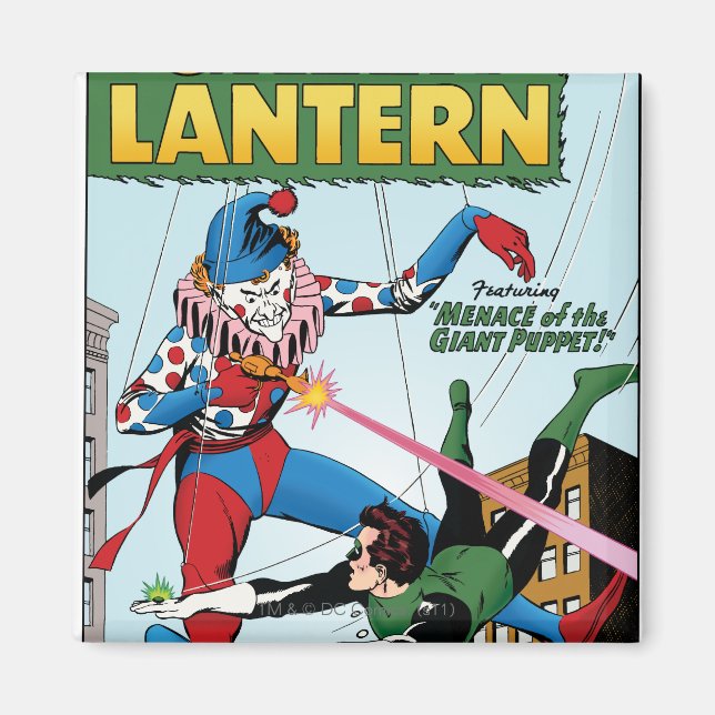 Imã Lanterna Verde vs Palhaço (Frente)