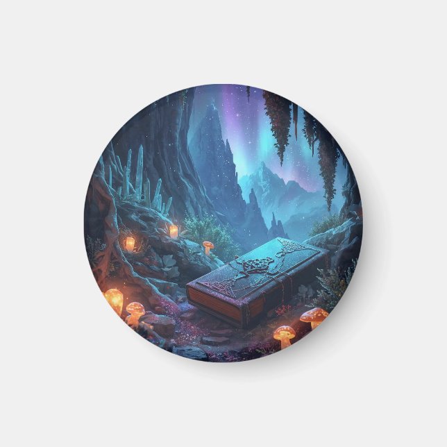 Imã Lanterns, Mushrooms, and a Book (Frente)