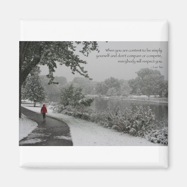 Imã Lao Tzu Citação II (Frente)