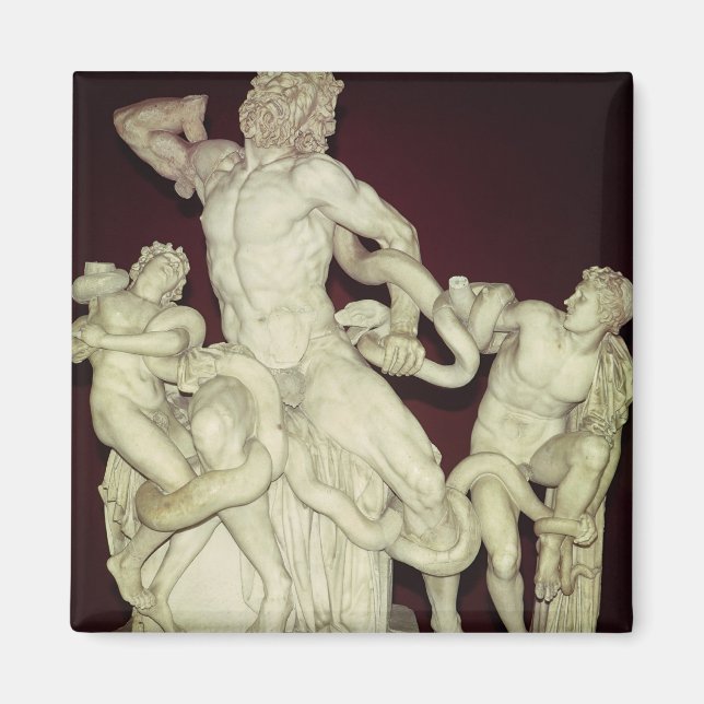 Imã Laocoon, original helenístico, século rua (Frente)