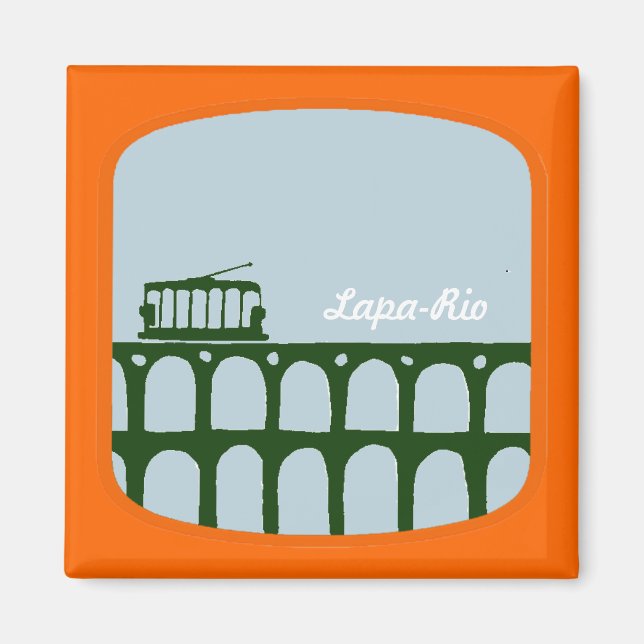 Imã Lapa Arco do Rio de Janeiro Brasil (Frente)