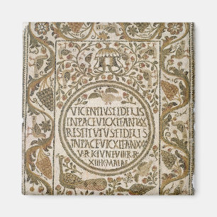 Imã Lápide com um epitáfio