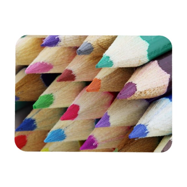 Ímã Lápis Colorido Magnet Premium (Horizontal)