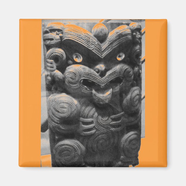 Imã Lápis de Arte Tribal (Frente)
