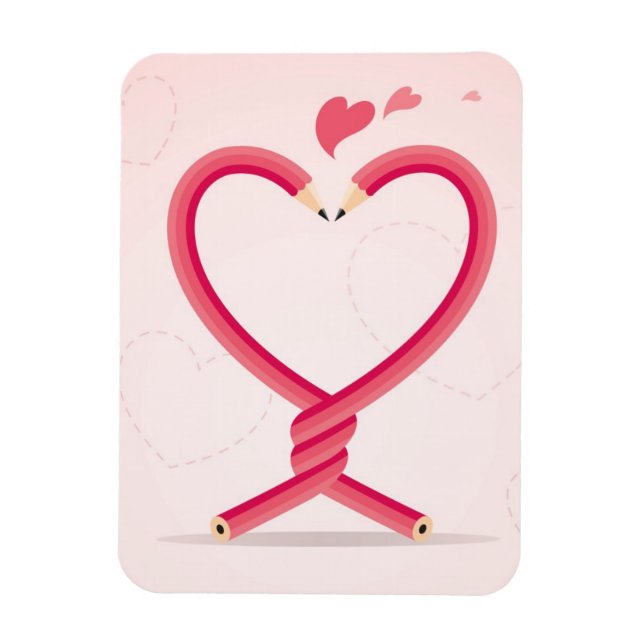 Ímã Lápis no Amor (Vertical)