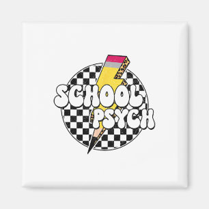 Imã Lápis Psicólogo Escolar Xadrez Raio