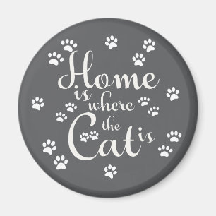 Imã Lar é onde o Gato é pequenas patas
