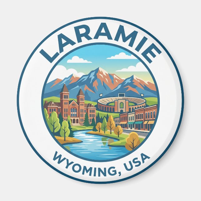 Imã Laramie EUA (Frente)